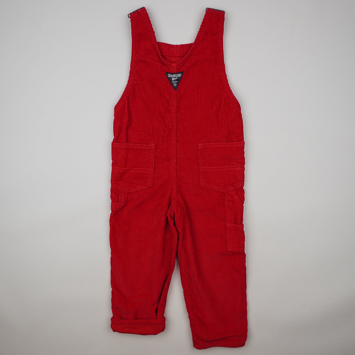 Lined OshKosh Corduroy Overalls
