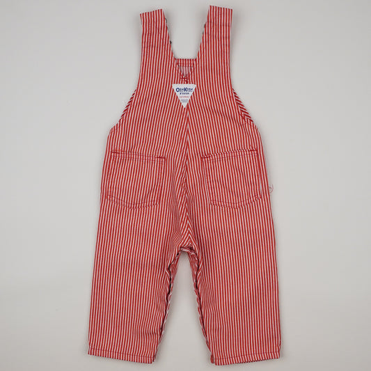 Vintage OshKosh Hickory Stripe Overalls