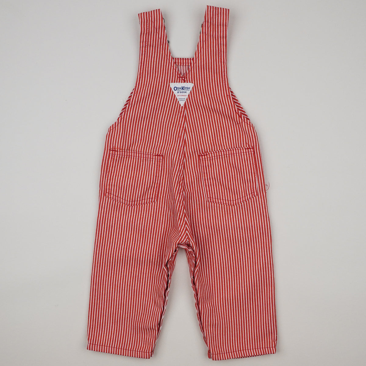 Vintage OshKosh Hickory Stripe Overalls