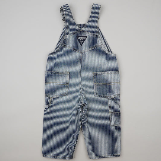 OshKosh Hickory Stripe Overalls