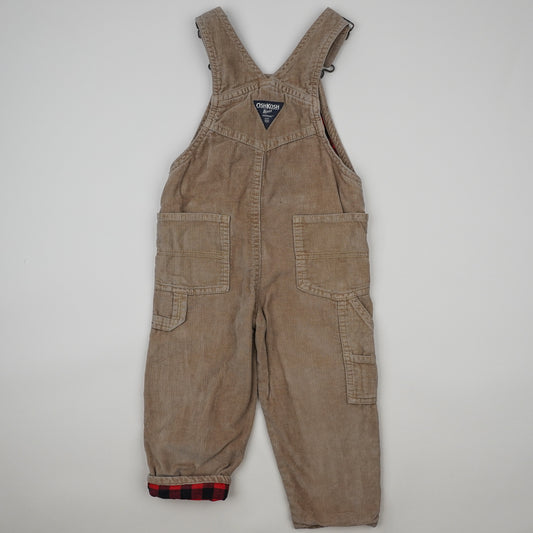 Lined OshKosh Corduroy Overalls