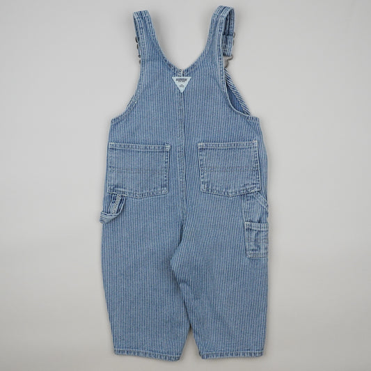 Vintage OshKosh Hickory Stripe Overalls
