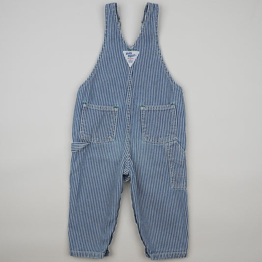 Vintage OshKosh Hickory Stripe Overalls