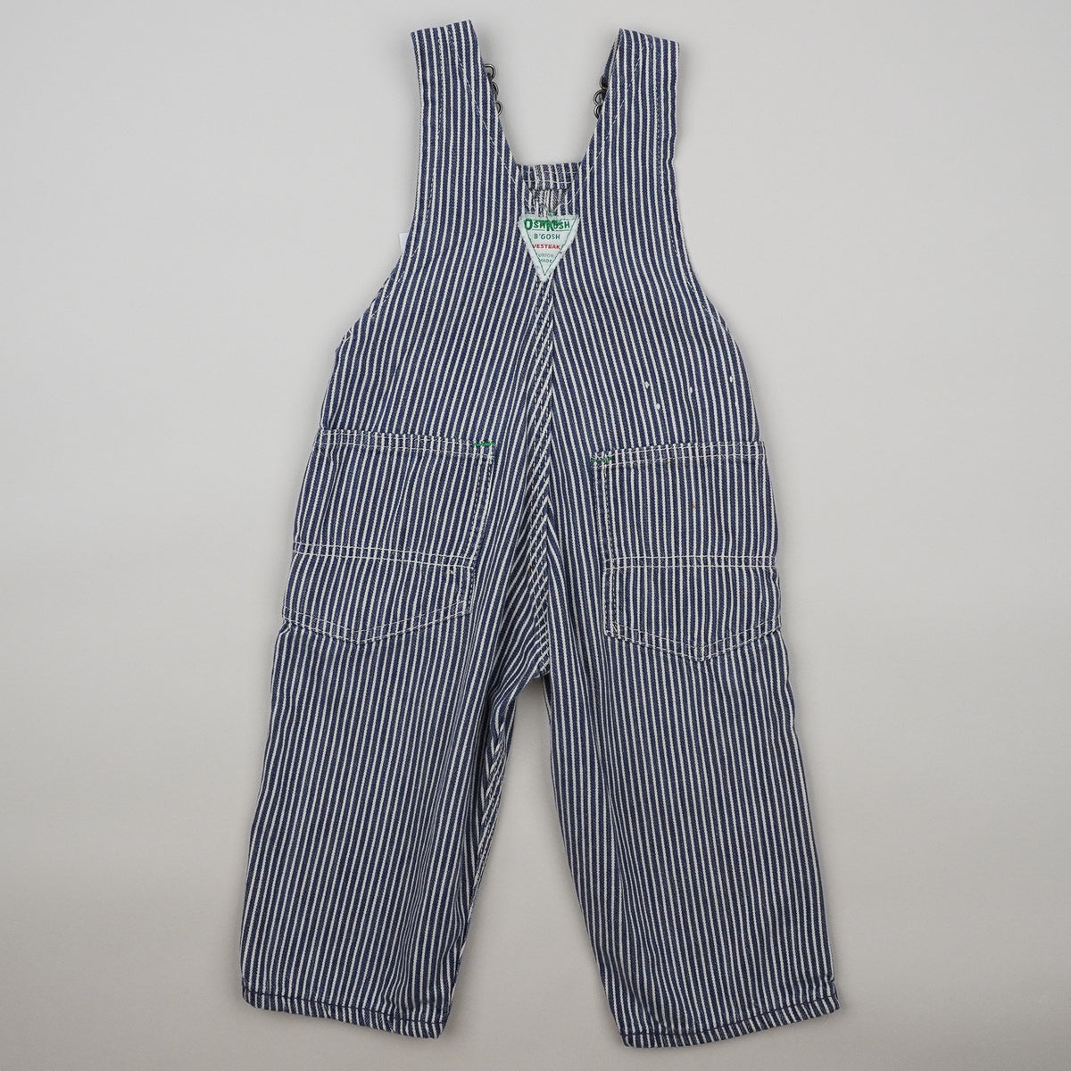 Vintage OshKosh Hickory Stripe Overalls