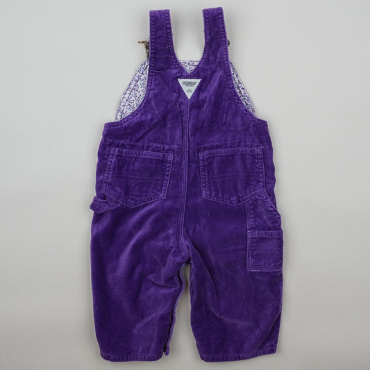 Vintage OshKosh Velvet Overalls