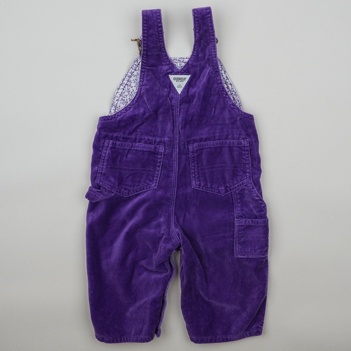 Vintage OshKosh Velvet Overalls