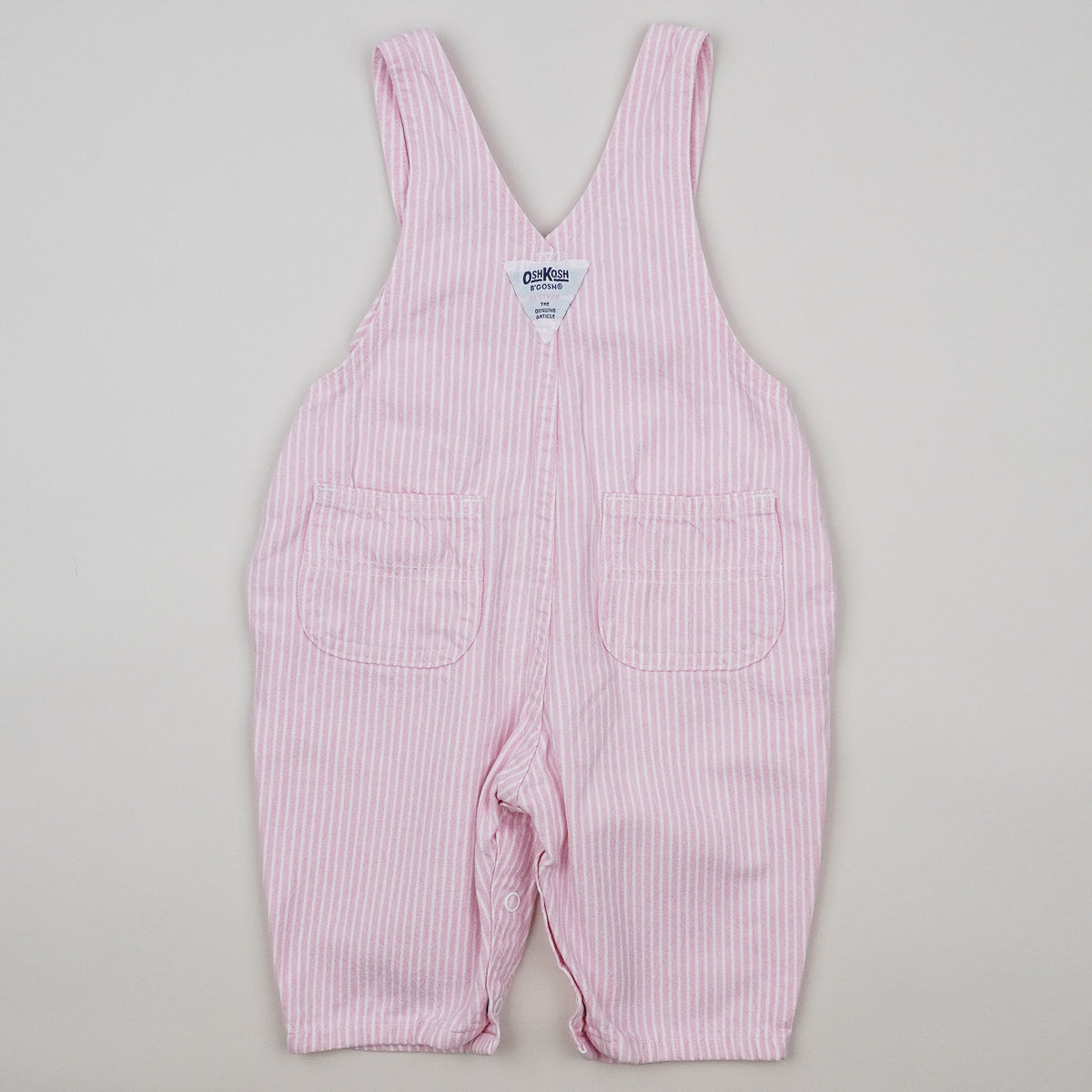 Vintage OshKosh Hickory Stripe Overalls