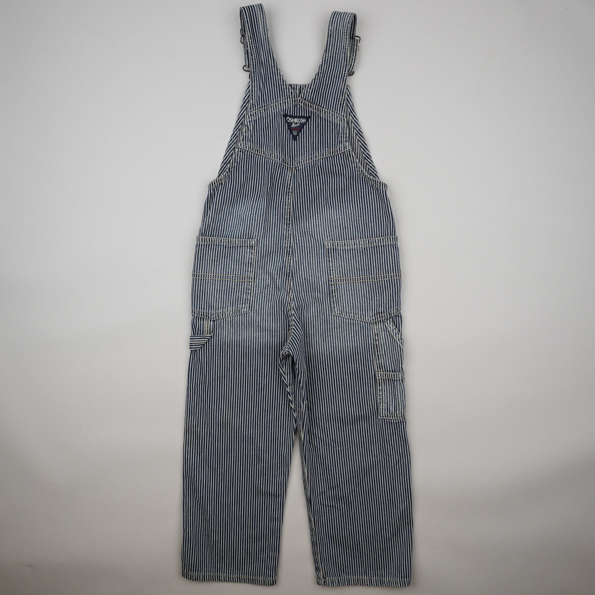 OshKosh Hickory Stripe Overalls