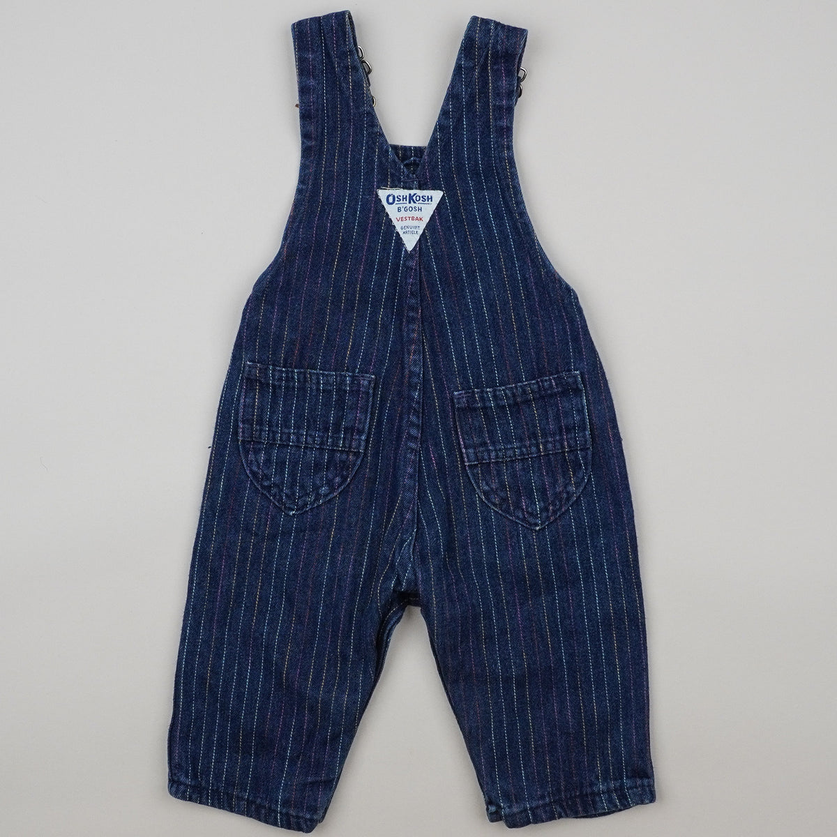Vintage Striped OshKosh Overalls