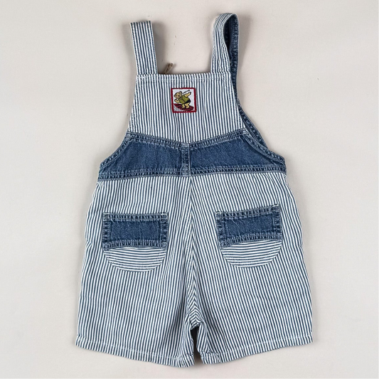 Striped Vintage Shortalls