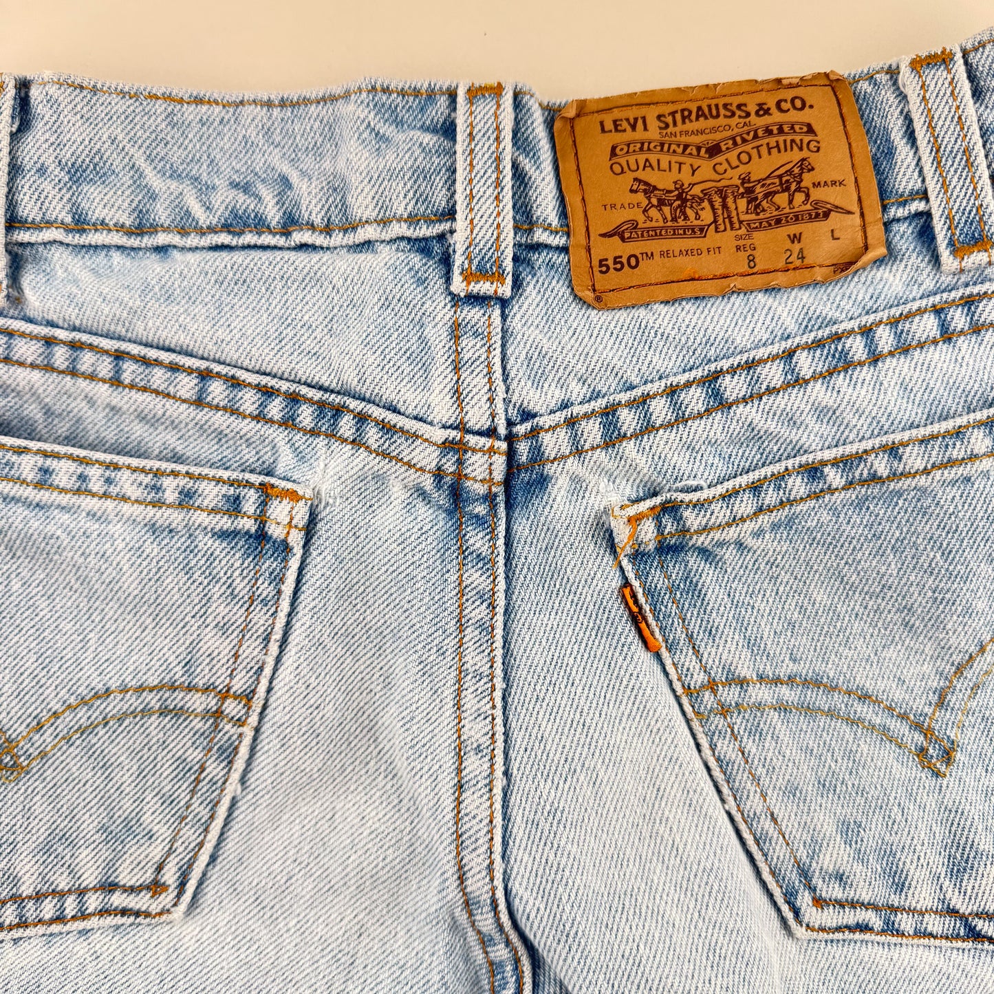 Vintage Levi's 550 Denim Shorts