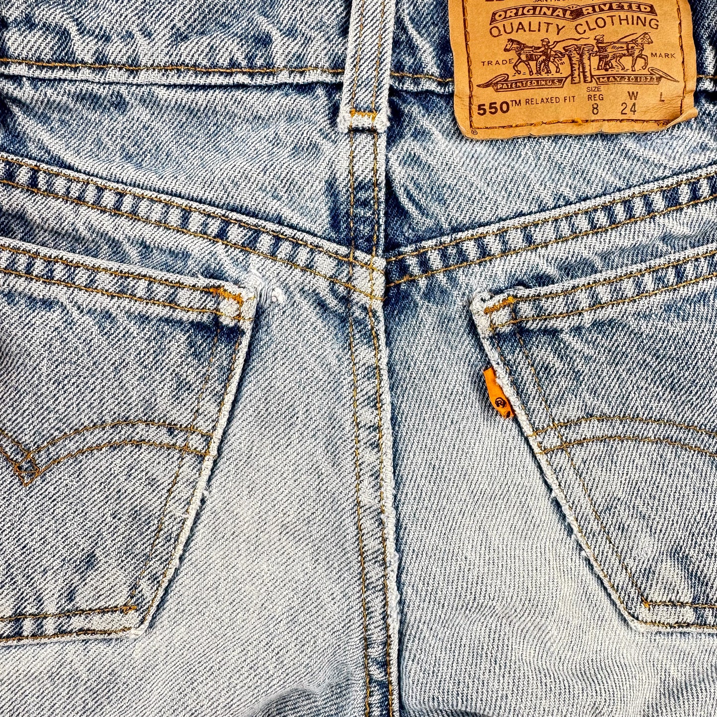 Vintage Levi's 550 Denim Shorts