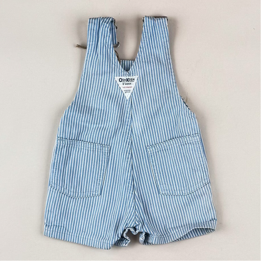Vintage Hickory Stripe OshKosh Shortalls