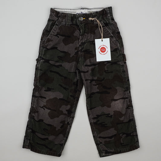 Vintage OshKosh Camo Corduroy Carpenter Pants