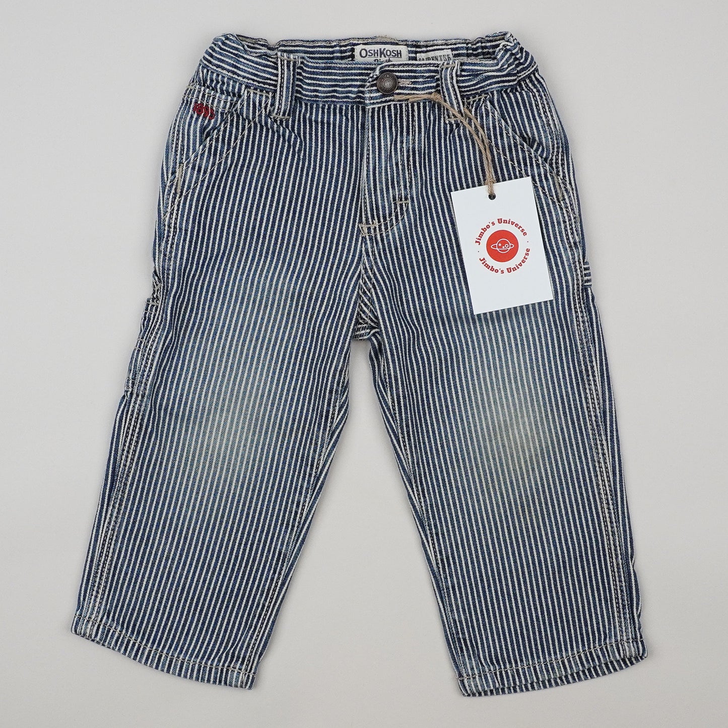 OshKosh Hickory Stripe Carpenter Pants