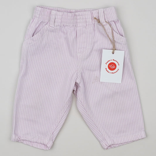 Pink Vintage OshKosh Hickory Stripe Carpenter Pants