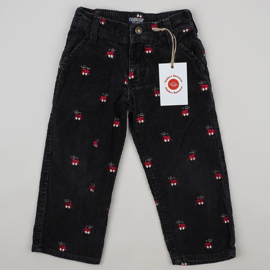Vintage OshKosh Corduroy Jeans with Embroidery