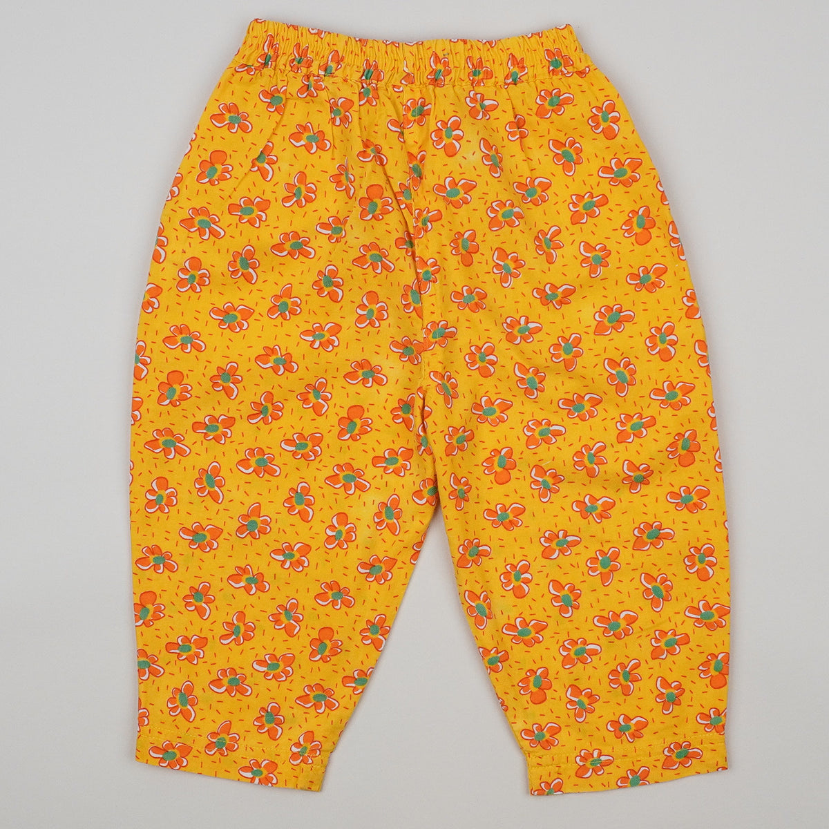 Vintage Floral Baggy Pants