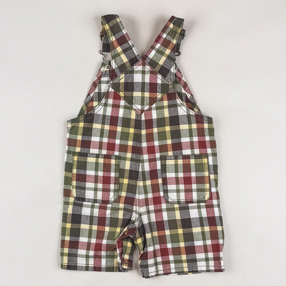 Checkered Shortalls