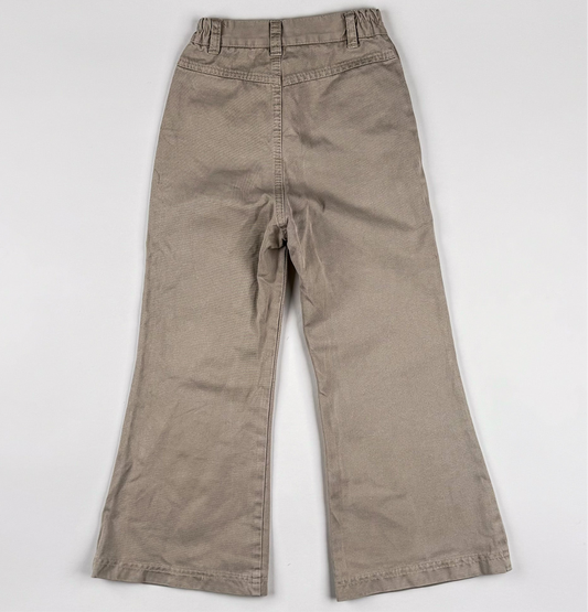 Flared Pants in beige