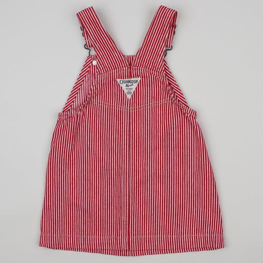 Vintage OshKosh Hickory Stripe Dress