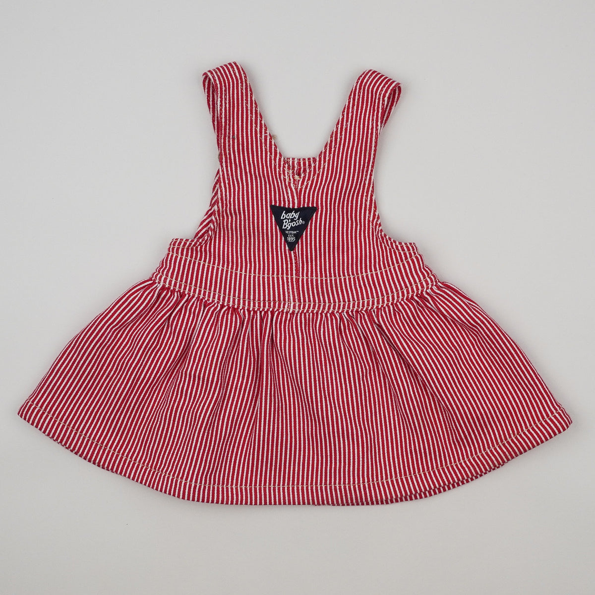 Red OshKosh Hickory Stripe Dress