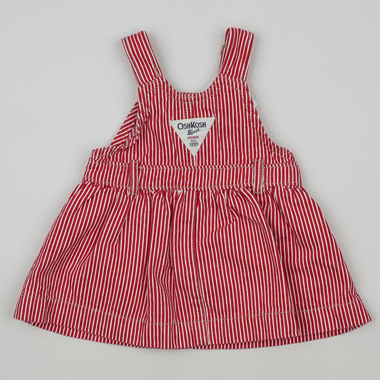 Red OshKosh Hickory Stripe Dress