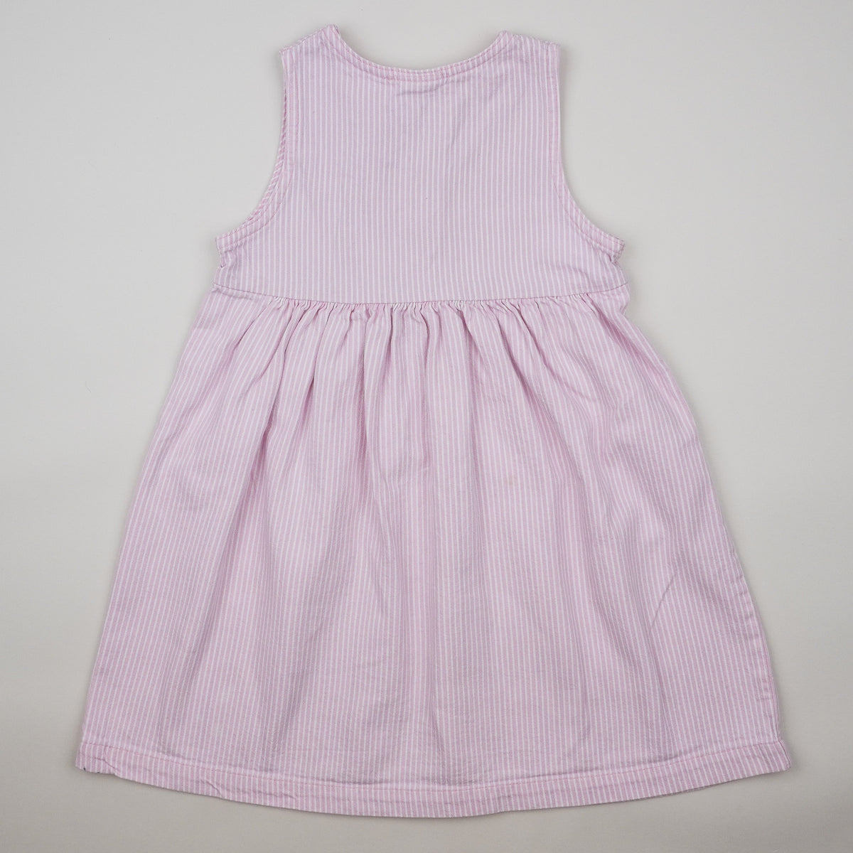 Pink Vintage Hickory Stripe Dress