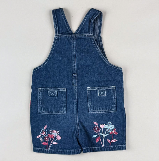 Vintage Shortalls with Embroidery