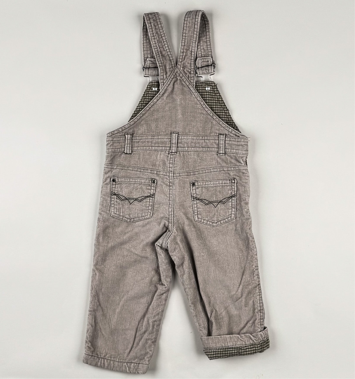 Lined Corduroy Overalls