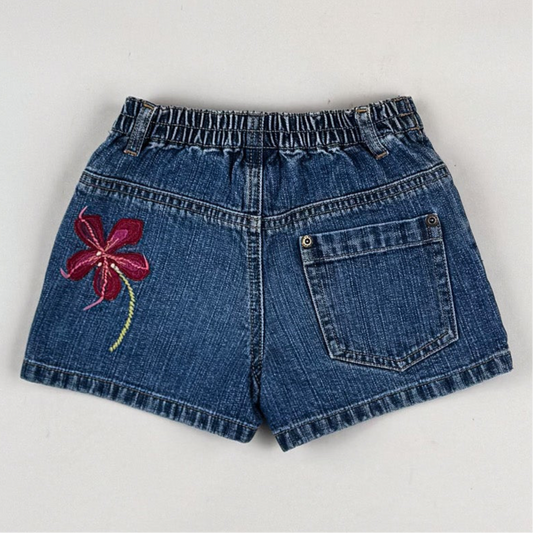 GAP Denim Shorts with Embroidery