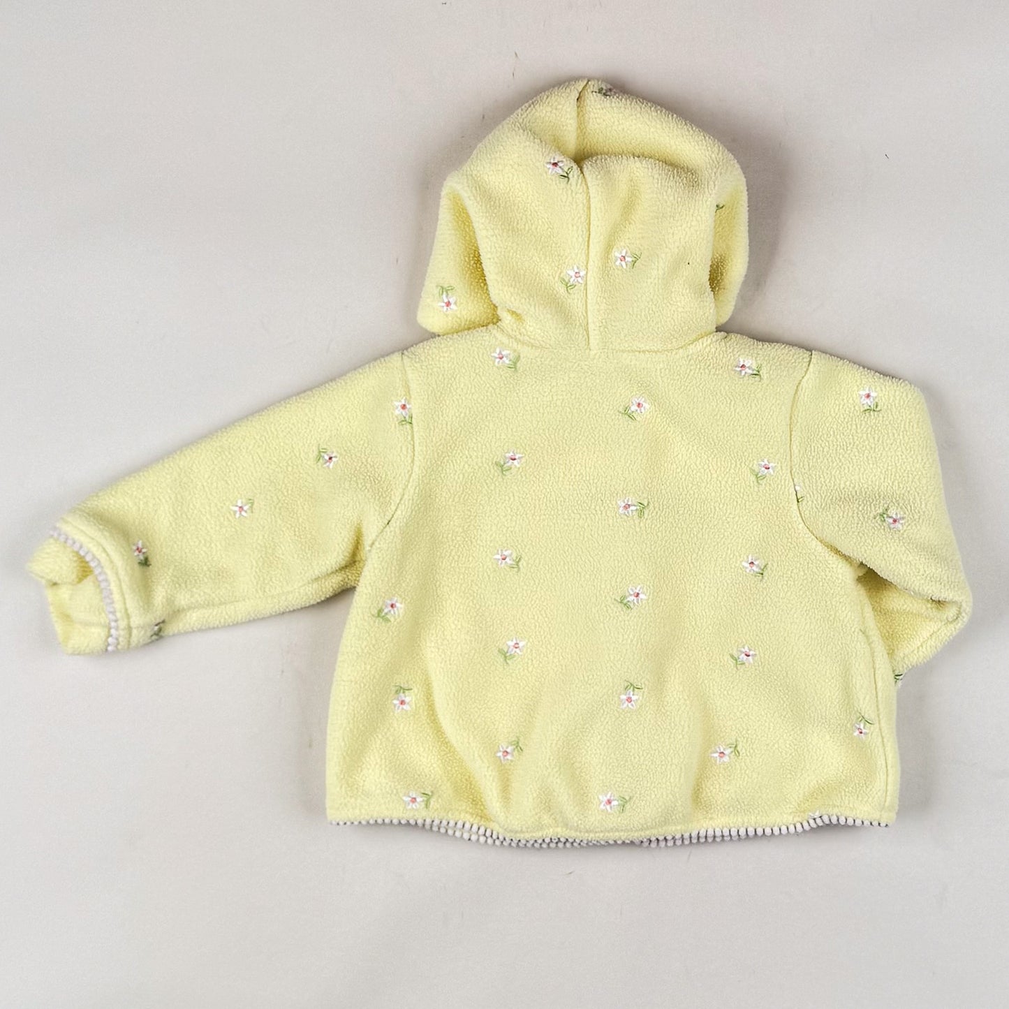 Vintage Fleece Shirt with Embroidery