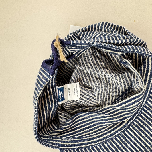 Vintage Hickory Stripe OshKosh Cap
