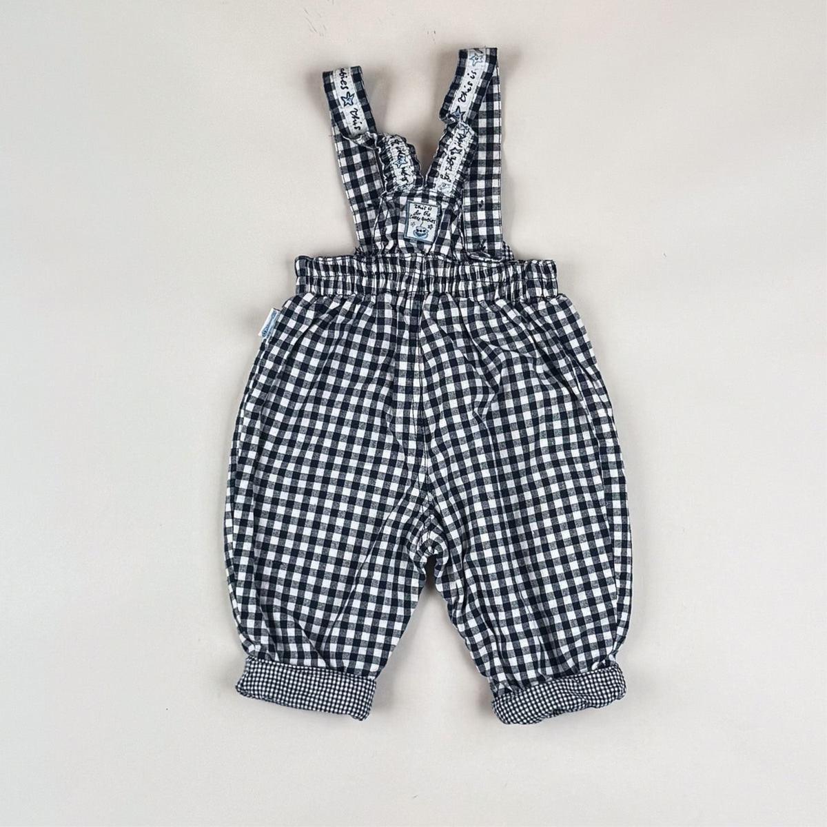 Checkered Vintage Overalls