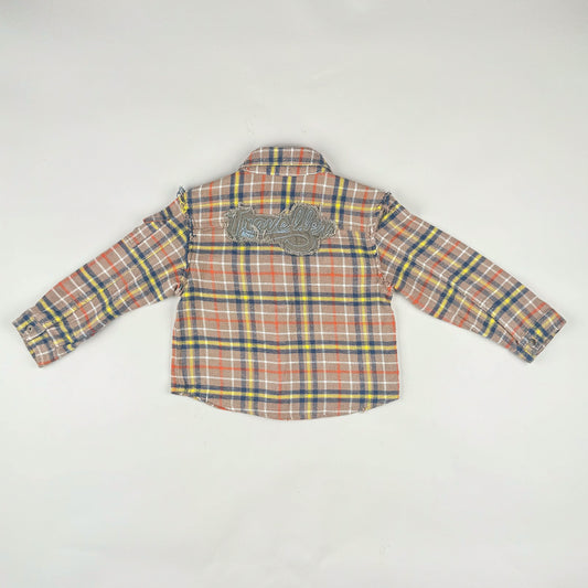 Checked Vintage Flannel Shirt