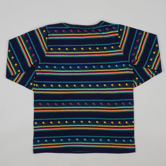 Vintage Floral Long-sleeved Healthtex Shirt