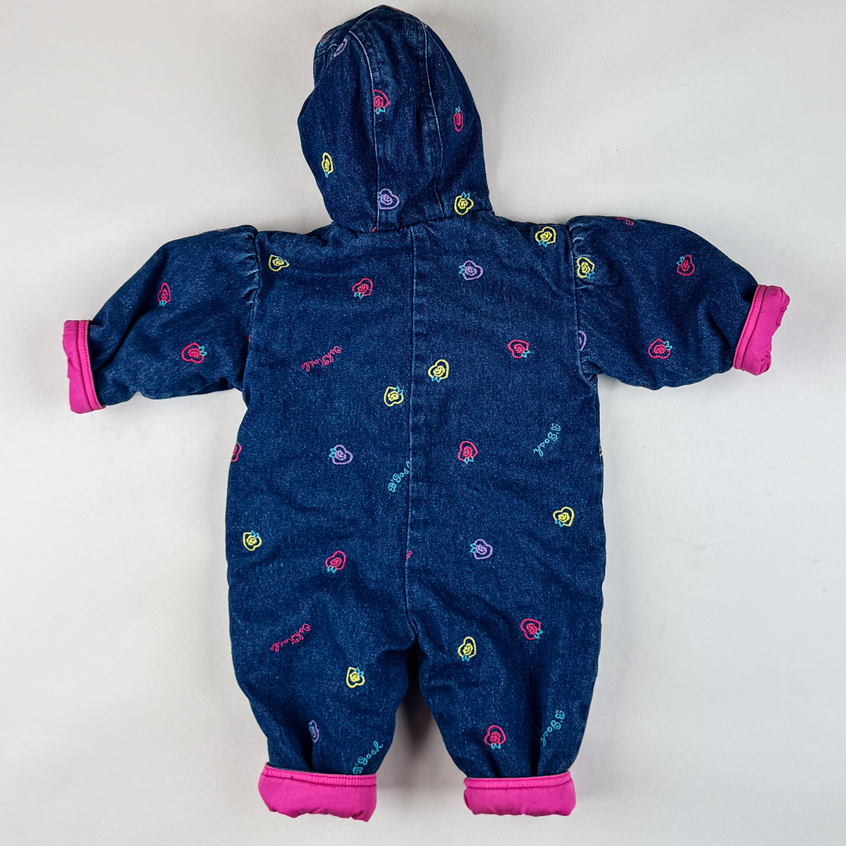 Vintage OshKosh Snowsuit with Embroidery