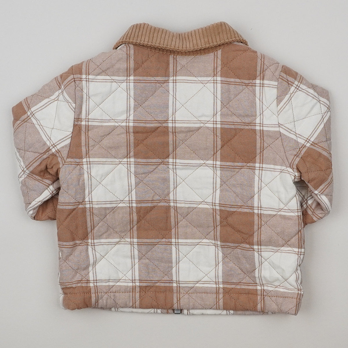 Vintage Padded Checkered Jacket