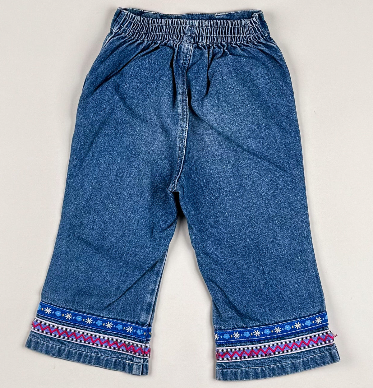 Vintage Jeans with Embroidery