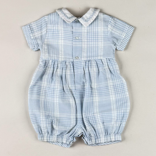 Vintage Gingham Romper