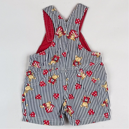 Striped Vintage Shortalls
