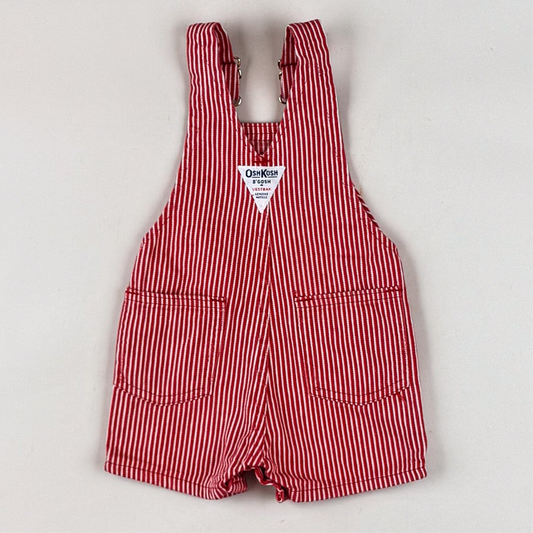 Vintage OshKosh Hickory Stripe Shortalls