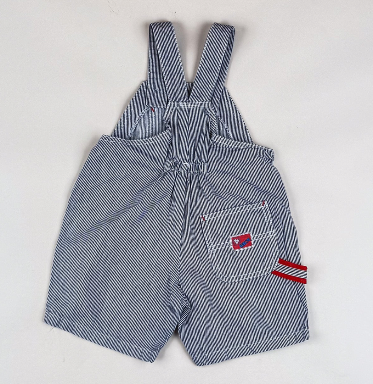 Striped Vintage Shortalls