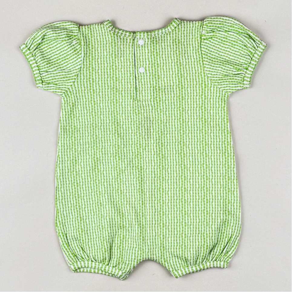 Vintage Romper with Embroidery