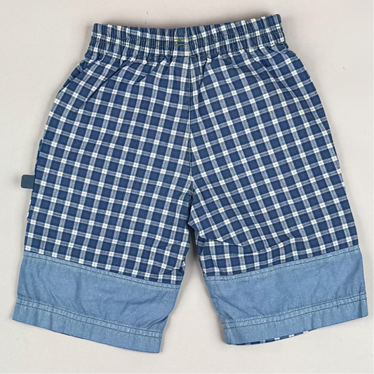 Checkered Bermuda Shorts