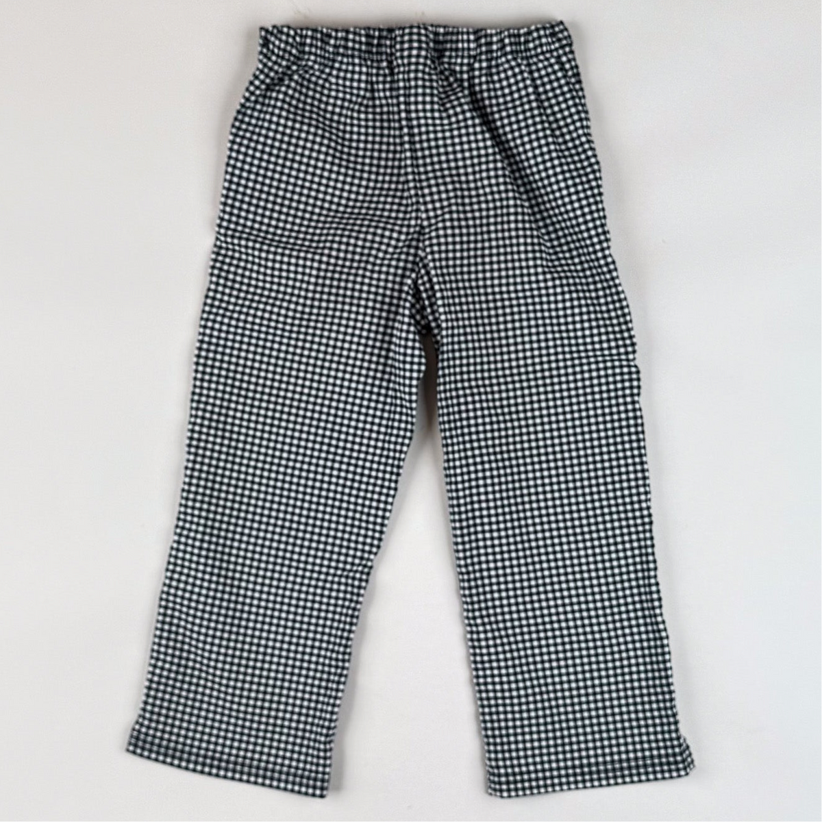 Checkered Capri Pants