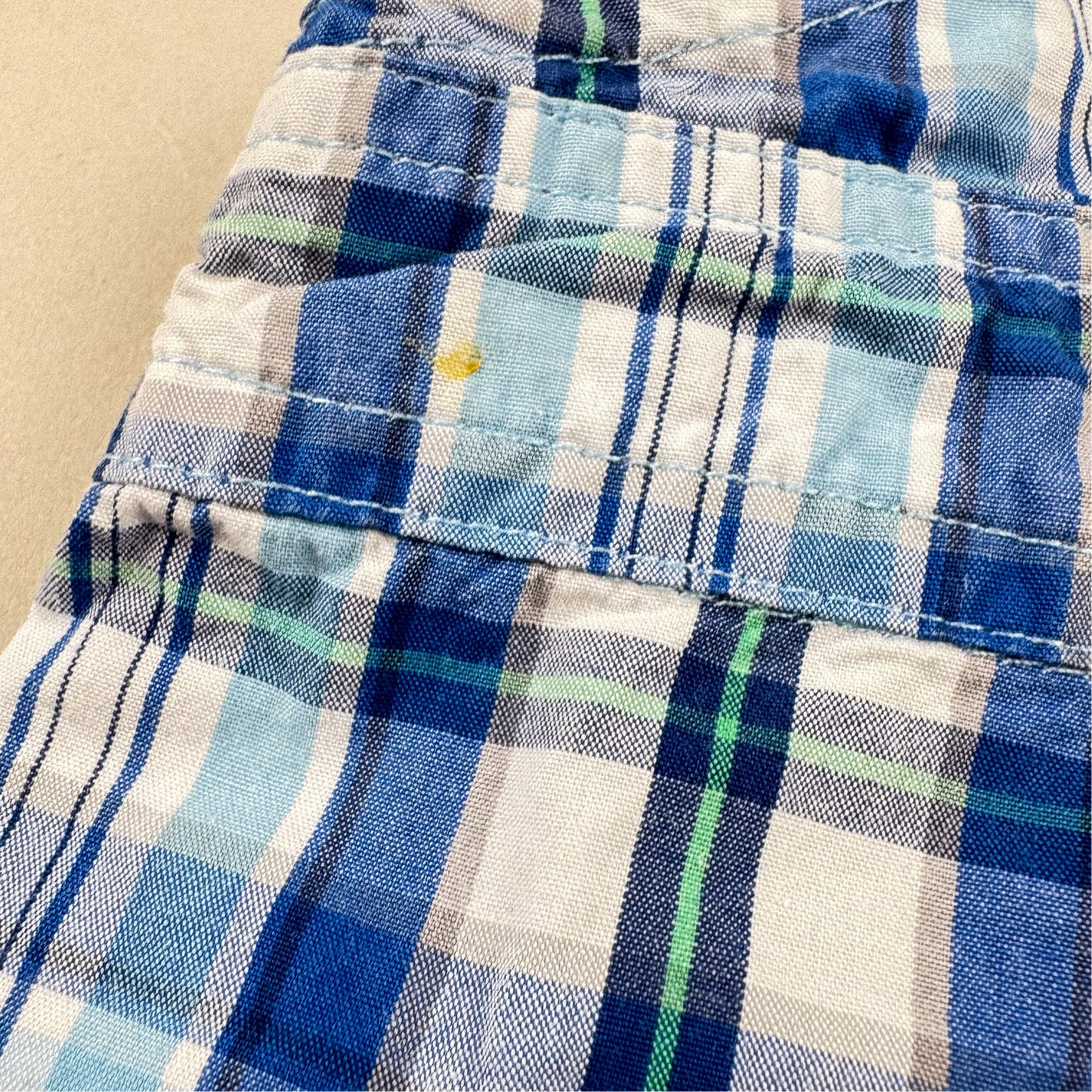 Checkered Shortalls