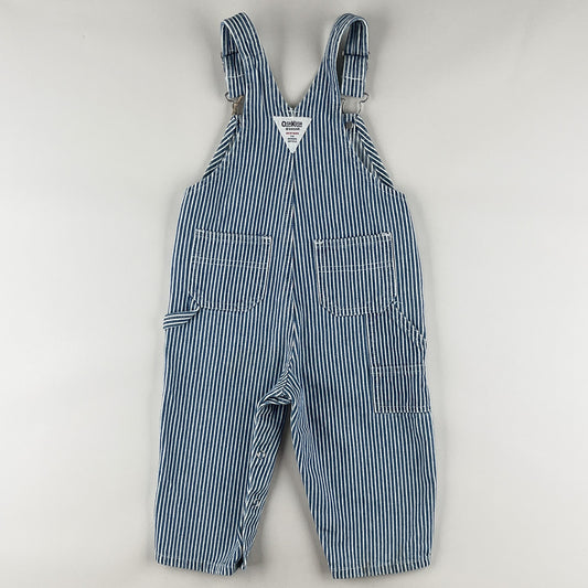 Vintage OshKosh Hickory Stripe Overalls