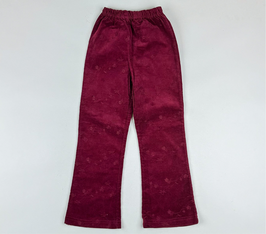 Vintage Corduroy with Embroidery