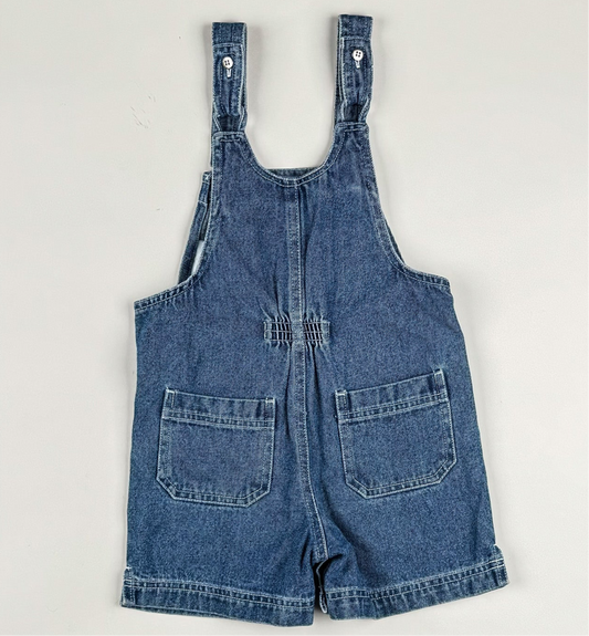 Shortalls in blue